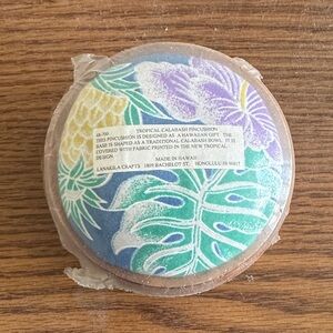 Vintage Tropical Calabash Pin Cushion